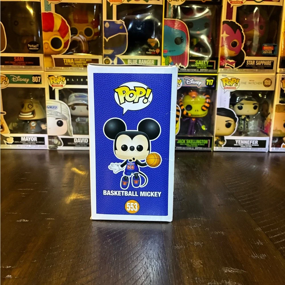 Funko Pop! NBA Experience Basketball Mickey #553.